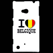 Coque Nokia Lumia 720 I love Belgique 2
