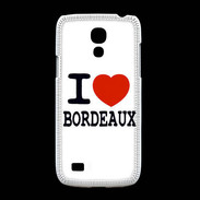 Coque Samsung Galaxy S4mini I love Bordeaux