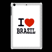 Coque iPadMini I love Brazil