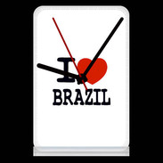 Pendule de bureau I love Brazil