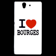 Coque Sony Xperia Z I love Bourges