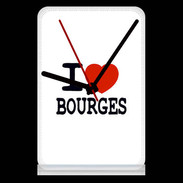Pendule de bureau I love Bourges