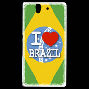 Coque Sony Xperia Z I love Brazil 3