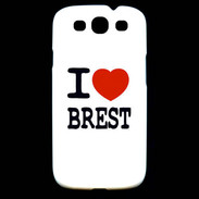 Coque Samsung Galaxy S3 I love Brest