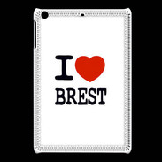 Coque iPadMini I love Brest