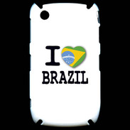 Coque Blackberry 8520 I love Brazil 2
