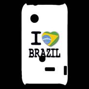 Coque Sony Xperia Typo I love Brazil 2