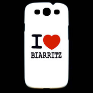 Coque Samsung Galaxy S3 I love Biarritz