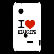 Coque Sony Xperia Typo I love Biarritz