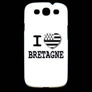 Coque Samsung Galaxy S3 I love Bretagne 3