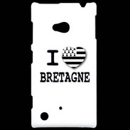 Coque Nokia Lumia 720 I love Bretagne 3