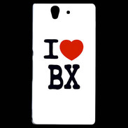 Coque Sony Xperia Z I love BX