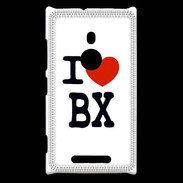 Coque Nokia Lumia 925 I love BX