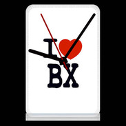 Pendule de bureau I love BX