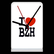 Pendule de bureau I love BZH