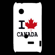 Coque Sony Xperia Typo I love Canada 2