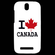 Coque HTC One SV I love Canada 2