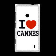 Coque Nokia Lumia 520 I love Cannes