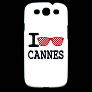 Coque Samsung Galaxy S3 I love Cannes 2