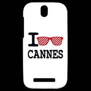 Coque HTC One SV I love Cannes 2
