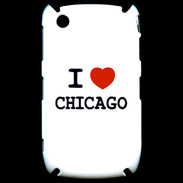 Coque Blackberry 8520 I love Chicago