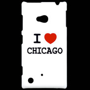 Coque Nokia Lumia 720 I love Chicago