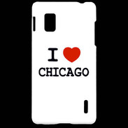 Coque LG Optimus G I love Chicago