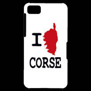 Coque Blackberry Z10 I love Corse 3