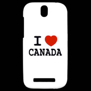 Coque HTC One SV I love Canada