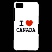 Coque Blackberry Z10 I love Canada