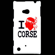 Coque Nokia Lumia 720 I love Corse 2