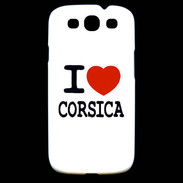 Coque Samsung Galaxy S3 I love Corsica