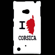Coque Nokia Lumia 720 I love Corsica 3