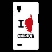 Coque LG Optimus L9 I love Corsica 3