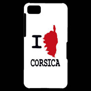 Coque Blackberry Z10 I love Corsica 3
