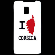 Coque LG P990 I love Corsica 3