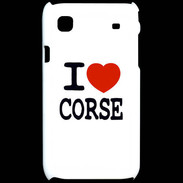 Coque Samsung Galaxy S I love Corse