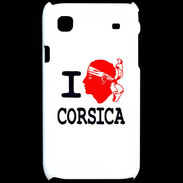 Coque Samsung Galaxy S I love Corsica 2