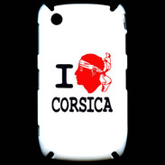Coque Blackberry 8520 I love Corsica 2
