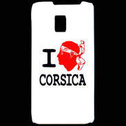Coque LG P990 I love Corsica 2