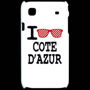 Coque Samsung Galaxy S I love Cote d'Azur 2