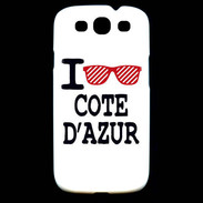 Coque Samsung Galaxy S3 I love Cote d'Azur 2