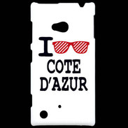 Coque Nokia Lumia 720 I love Cote d'Azur 2