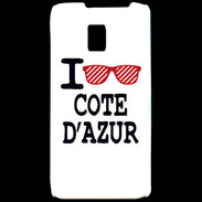 Coque LG P990 I love Cote d'Azur 2