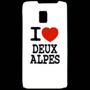 Coque LG P990 I love Deux Alpes