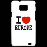 Coque Samsung Galaxy S2 I love Europe