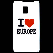 Coque LG P990 I love Europe