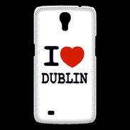 Coque Samsung Galaxy Mega I love Dublin