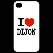 Coque iPhone 4 / iPhone 4S I love Dijon