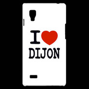 Coque LG Optimus L9 I love Dijon